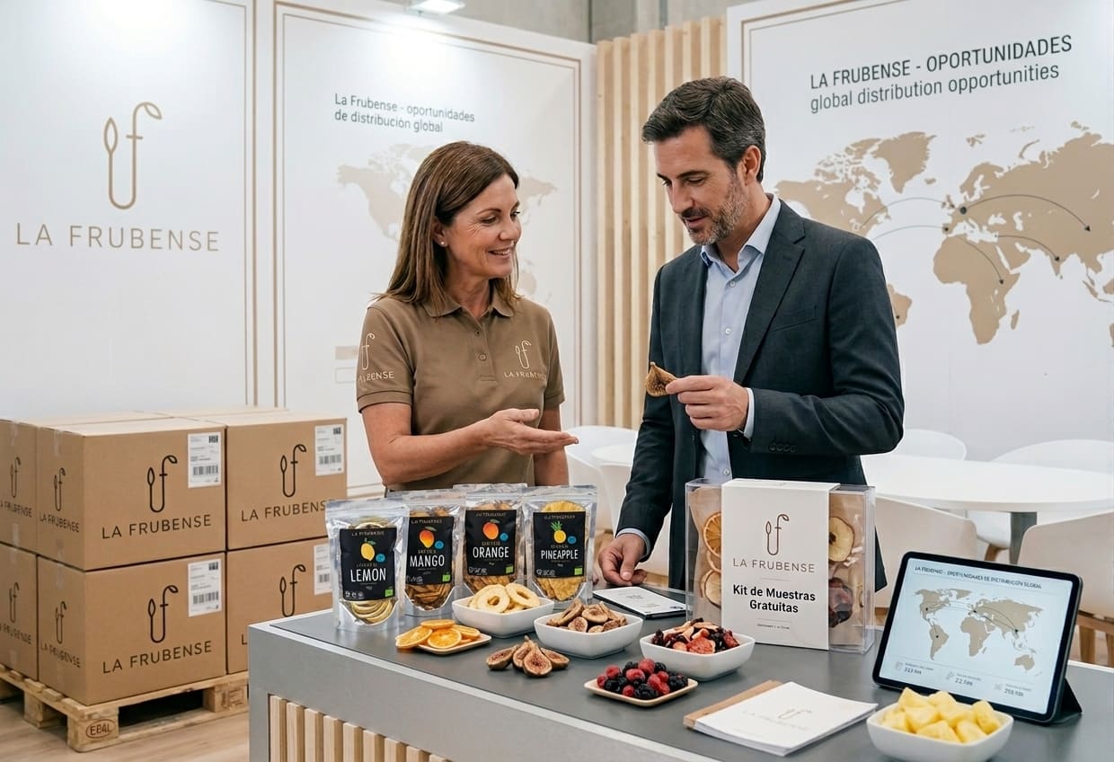 La Frubense stand presenting global distribution opportunities