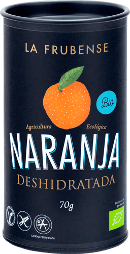 Jar of dried orange by La Frubense