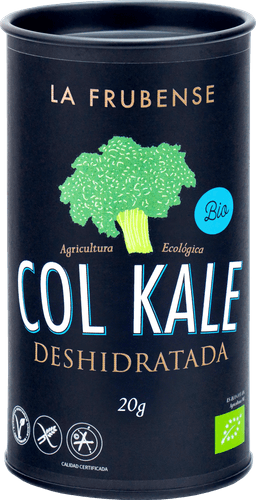 Jar of dried kale by La Frubense