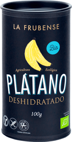 Bocal de banane déshydratée La Frubense