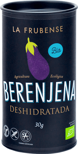 Bocal d'aubergine déshydratée La Frubense